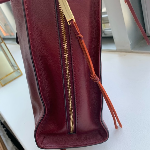 Rebecca Minkoff Burgundy Red Leather Purse - Picture 8 of 15